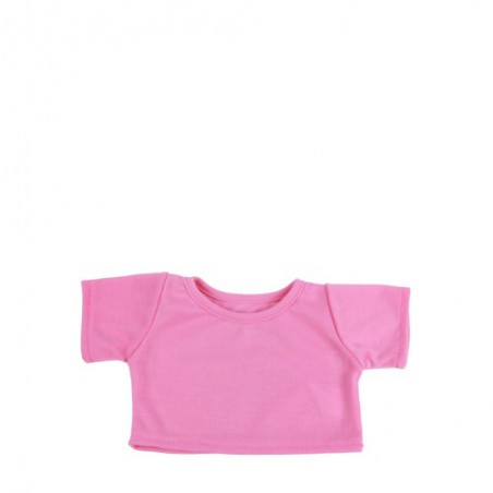 T-Shirt Rose pour peluche de 40 cm