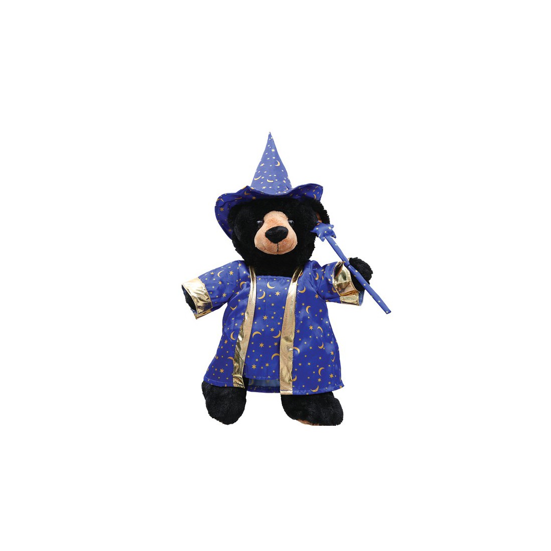 Teddy bear Blue Wizard Outfit 2947 – robe, hat and magic wand. Teddy bear Blue Wizard Outfit 2947 – robe, hat and magic wand.