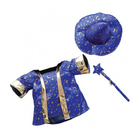 Costume De Magicien Avec Baguette Pour Peluche De 40 cm