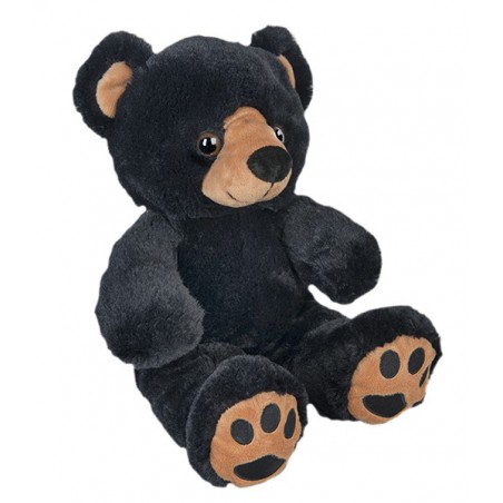 Benjamin l'ours noir 40 cm personnalisé