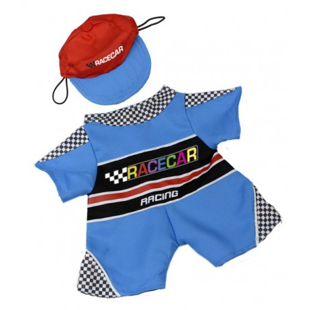 Racing Driver Outfit For Plush 40 cm