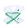 Karate or Judo Uniform with Color Belts – Outfit for 40 cm Plush Toy
