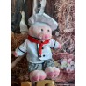 Chef outfit Outfit for plush toy,  40 cm