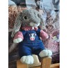 Tenue D'Agriculteur Pour Peluche 40 cm