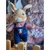 Farmer boer - - 40 cm - teddybeer kleding - teddybeerkleding