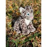 le léopard des neiges peluche de 40 cm