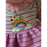 Robe Arc-En-Ciel Pour Peluche De 40 cm