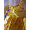 Robe d'été avec 2 nœud papillon pour nounours de 40 cm