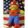 Spiderman outfit, clothing for teddy bear, stuffed toy, plush toy