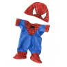 Spiderman outfit, clothing for teddy bear, stuffed toy, plush toy
