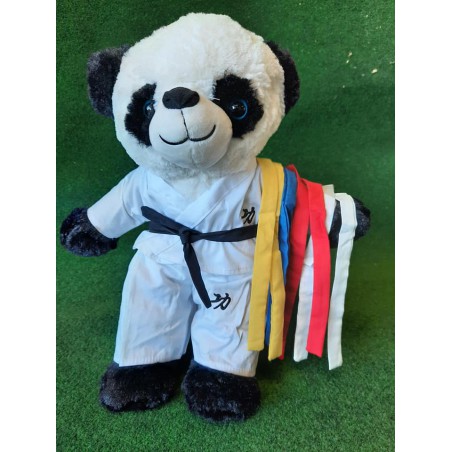 Kimono de Karaté ou Judo avec Ceintures Multicolores – Tenue pour Peluche 40 cm