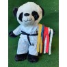 Judo- oder Karate-Kimono mit farbigen Gürteln für 40 cm große Plüschtiere