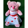 Robe demoiselle d'honneur pour peluche de 40 cm