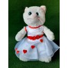 Robe demoiselle d'honneur pour peluche de 40 cm