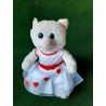 Robe demoiselle d'honneur pour peluche de 40 cm