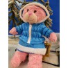 Light Blue Parka and Skirt for 40 cm plush toy