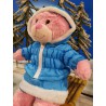 Parka et Jupe Bleu Claire pour peluche de 40 cm