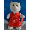 Tenue De Cheongsam Chinoise Pour Peluche de 40 cm