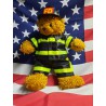 Brandweerman Outfit Voor 40 cm Pluche