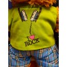 Tenue Rock Out Pour Peluche De 40  cm