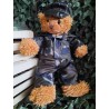 Camouflaged military outfit for 40 cm plush toy