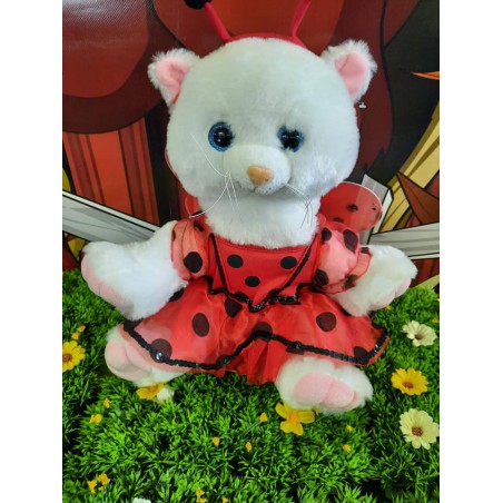 Costume Coccinelle avec Ailes pour Peluche 40 cm – Compatible Center Parcs, Teddy Mountain, Build A Bear