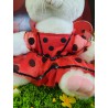 Costume Coccinelle avec Ailes pour Peluche 40 cm – Compatible Center Parcs, Teddy Mountain, Build A Bear