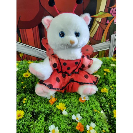 Costume Coccinelle avec Ailes pour Peluche 40 cm – Compatible Center Parcs, Teddy Mountain, Build A Bear