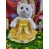 Robe d'été avec 2 nœud papillon pour nounours de 40 cm