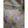 Pyjama Jaune Poussin Avec Pantoufles Pour Peluche De 40 cm