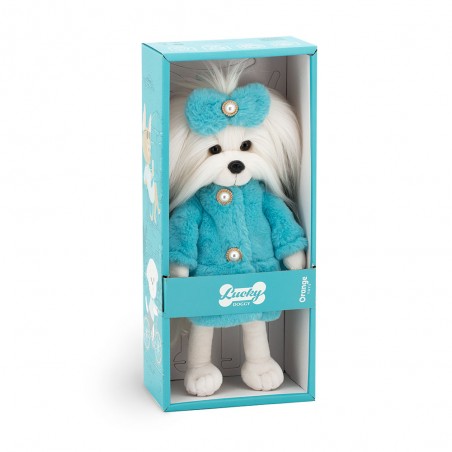 lucky-mimi-plueschhund-mintmantel-40cm
