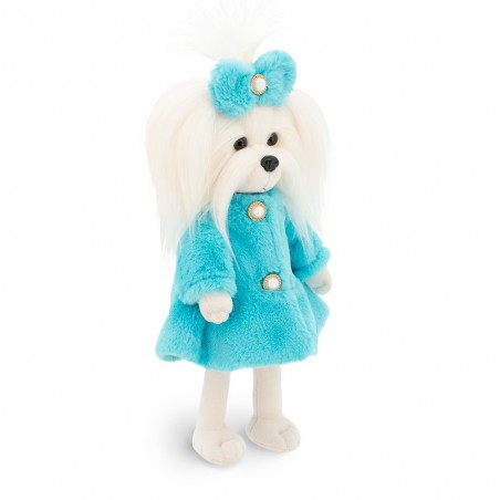 ucky-mimi-peluche-manteau-menthe-40cm