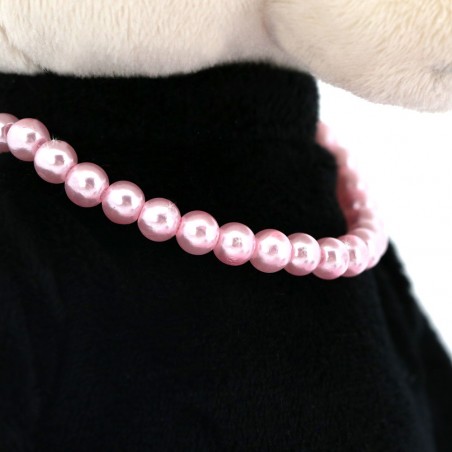 Lucky Lili jurk detail Ref. LD003 – Knuffel Lucky Doggy met parels