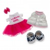 Lucky Doggy Clothing Set: Fashion Star L061
