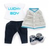 Lucky Doggy Kleding Set Super Style