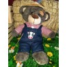 Farmer boer - - 40 cm - teddybeer kleding - teddybeerkleding
