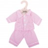 Pyjama rose (pour poupée de grande taille)