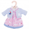 Robe Ours Polaire Rose - grand 35 cm