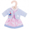 Robe Ours Polaire Rose - Petit 20 / 25 cm