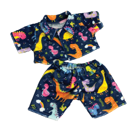 Pyjama Dino Pour Peluche De 40 cm
