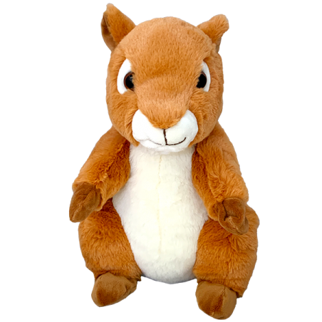 "Scamper" l'écureuil Peluche De 40 Cm