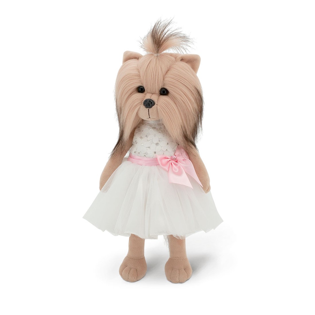 Lucky Yoyo Weißer Traum Ref. LD2/040 – Gelenkige Plüschfigur im weißen Spitzenkleid Lucky Yoyo Weißer Traum Ref. LD2/040 – Gelenkige Plüschfigur im weißen Spitzenkleid