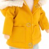 Poppen Sweet Sisters LILU IN EEN MUSTARD PARKA