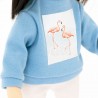 Sweet Sisters Clothing Set: Blue Sweatshirt