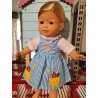 Clothing Set: Blue Stripe Dress