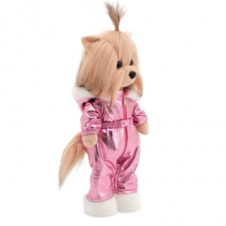 Lucky Yoyo in metallic pink jumpsuit with booties – LD2/081