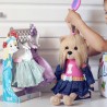 Lucky Doggy Lucky Yoyo 40 cm – Lavendelkleurige tutu-jurk “Lucky Star” – Ref. LD3/032
