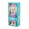 Lucky Doggy Lucky Mimi Lavender Dream LD5/004 plush in embroidered lavender dress