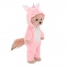 Peluche Lucky Doggy Yoyo déguisée en licorne rose – 40 cm