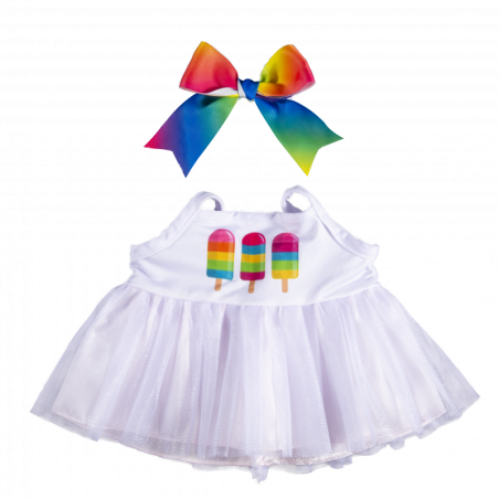 Popsicles Dress w/bow